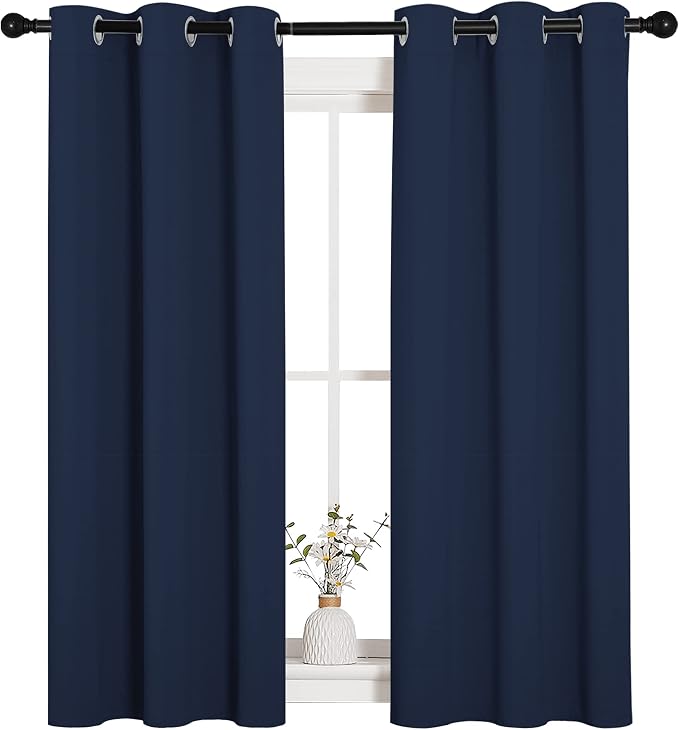 NICETOWN Blackout Curtain Panels, Window Treatment Energy Saving Thermal - Image 2
