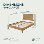 Bme Vivian 14 Inch Deluxe Bed Frame - Image 2