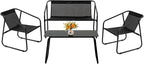 DUMOS 4 Piece Patio Furniture Set，Outdoor Patio Furniture Set by DumosLifestyle