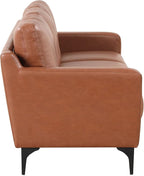 Serta Triton 55.5" Loveseat, Transitional Modern, Dreamcoil Comfort, Metal Legs - Image 4