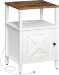 MAHANCRIS Farmhouse Nightstand by MAHANCRIS