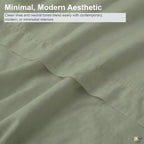 Cottington Lane Sleeper Sofa Sheets Full Size, 4 Piece Premium Quality 100% - Image 7