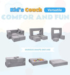 Elftopia Modular Kids Sofa, Toddler Couch Foam Armchair - Image 3