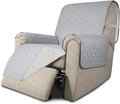 Easy-Going Reversible Couch Cover, Recliner 19 in, Light Gray/Ivory | Machine by Easy-Going