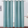 Stone Blue Thermal Blackout Curtains/42 x 84 Inch/Set of 2 Panels Room by Lemomo