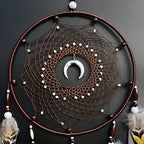 Urdeoms Dream Catchers for Adults Native Home Wall Decor Brown Dreamcatcher - Image 2