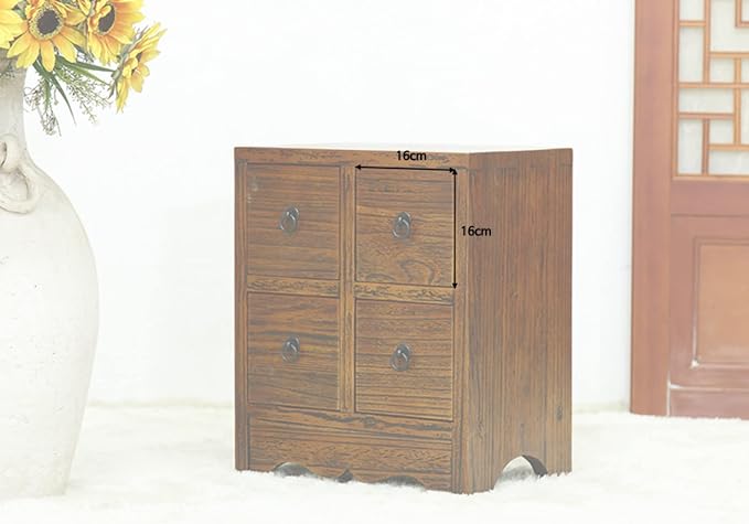 Korean Traditional Four-Tier Cabinet - Image 6