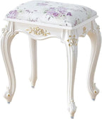 Vintage Vanity Stool Vanity Chair, Round & Rectangular Makeup Stool, Cute by Unknown