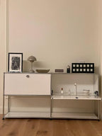 Modern Storage Cabinet Sideboard Versatile Free-Standing Organizer Cabinets - Image 6