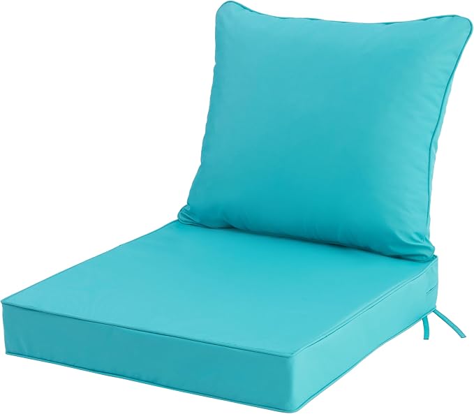22x22 Inch Patio Chair Cushion by Unknown