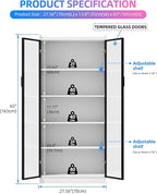 Dystler 65" Display Cabinet - Image 2