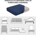 Water Repellent Sofa Seat Cushion Covers Stretch Stylish Furniture Cover - Image 8