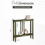 Kings Brand Furniture Narrow Console Table - Image 2