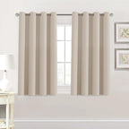 H.VERSAILTEX Blackout Curtain for Living Room Small Window Kitchen Blackout by HVERSAILTEX