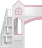 Princess-Themed Castle Loft Bed - Image 7