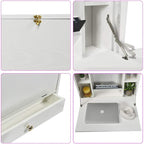 WATERJOY Small Wall Foldable Hideaway Storage Cabinets - Image 7