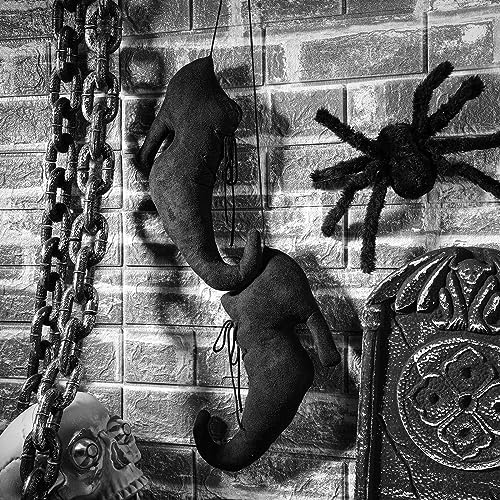 Suhine 12 Inch Large Vintage Halloween Witch Shoes Wall Hanging Decoration - Image 2