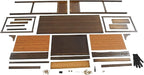 Bamboo MDF Altar Table with 2 Drawers and Storage Shelf, Retro Asian Design - Image 6