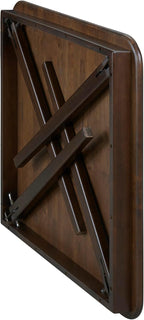 MECO Stakmore Classic Straight Edge Wood Folding Table, No Assembly Required - Image 7