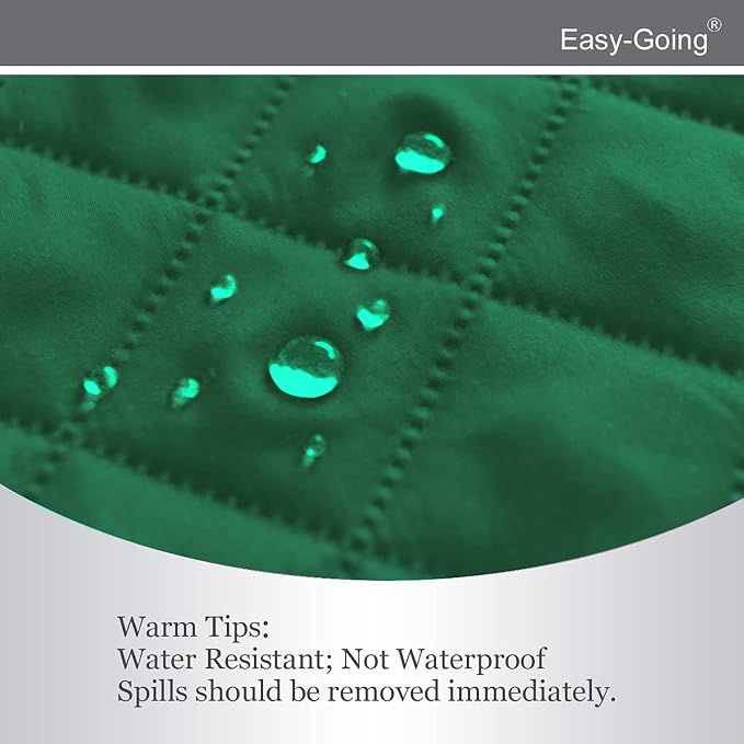 Easy-Going Reversible Couch Cover, Large Futon Sofa, Water Resistant Furniture - Image 4