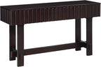 52" Wood Console Table for Entryway, Mid-Century Sofa Table - Image 7