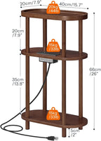 HOOBRO Small Narrow Side Table - Image 3