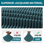 Turquoize Stretch Bar Stool Cover Counter Stool Pub Chair Slipcover - Image 3