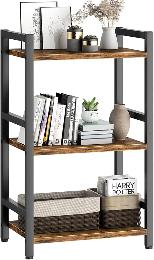 Book Shelf, 3 Tier Bookcase by GAGIFEN