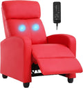 FDW Recliner Chair Massage Chair Reading Chair Reclining Sofa Home Theater by FDW