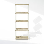 Furinno Turn-N-Tube Book Shelf, 5-Tier Bookshelf, Bookcase - Image 6