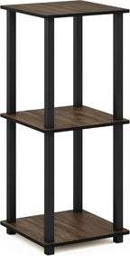 Furinno SIMPLISTIC Side Table Set of 2, 2-Tier Square Modern End Table - Image 7