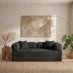 78" 4-in-1 Convertible Sofa Bed, Boneless Corduroy Sleeper Couch - Image 8