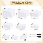 8Pcs Buffet Risers, Large Food Risers - Image 2