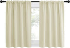 NICETOWN Kitchen Curtains, Short Blackout Curtains & Drapes, Small Window - Image 2