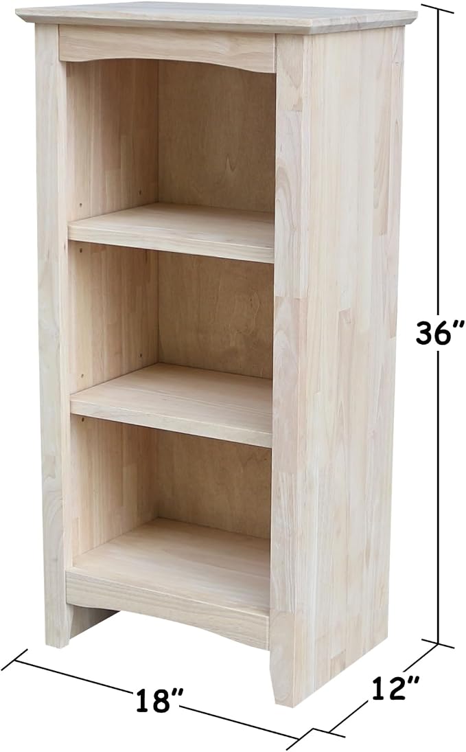 Solid Wood Shaker Bookcase - Image 3