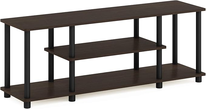 Furinno Turn-N-Tube No Tools 3D 3-Tier Entertainment TV Stand up to 50 inch TV - Image 4