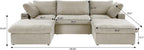 Cloud Couch 120" Sectional Couches - Image 2
