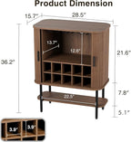 FiveWillowise Coffee Bar Cabinet - Image 2