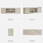 SICOTAS TV Stand Entertainment Center - Image 9