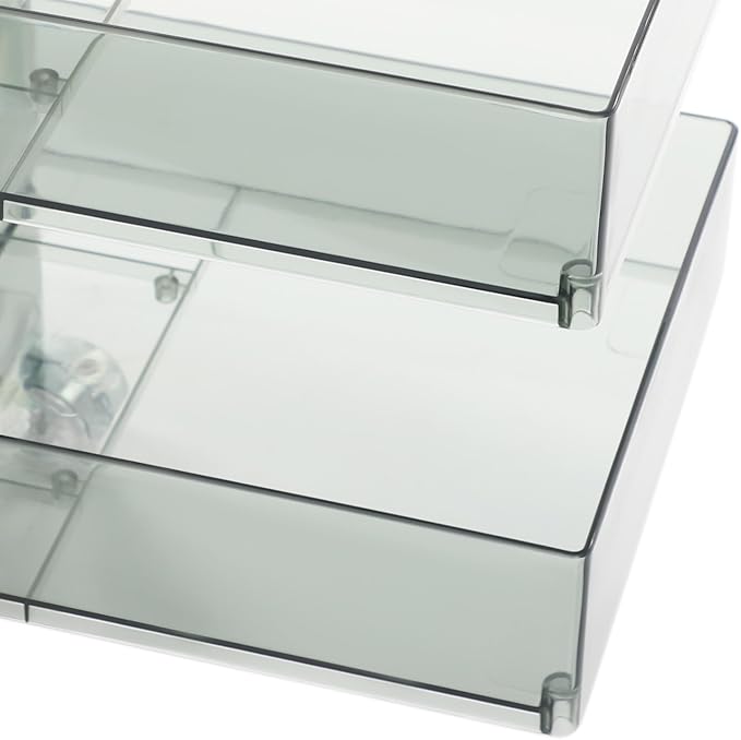 5 Tier Storage Cabinet, 360° Rotating Sofa Side Cabinet, Mobile Bedside Table - Image 6