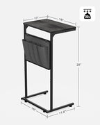 Vantic C Shaped End Table, Small Side Table - Image 3