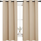 NICETOWN Thermal Insulated Grommet Room Darkening Curtains/Draperies/Panels by NICETOWN