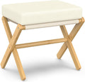 BAMBOOHOMIE Foldable Foot Stool Ottoman, Modern Foot Rest by BAMBOOHOMIE