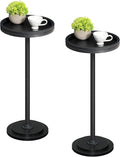 HOOBRO Small Round Side Tables, Drink Tables, Coffee Martini Tables by HOOBRO