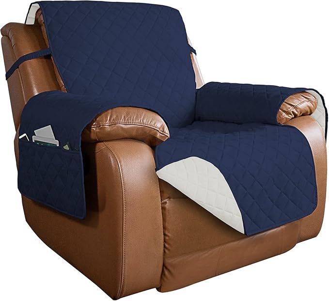 PureFit Reversible Recliner Chair Covers Couch Covers by PureFit