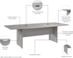 Bush Business Furniture 96-inch Office Conference Table - Image 7