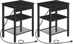 HOOBRO Side Tables Set of 2 by HOOBRO