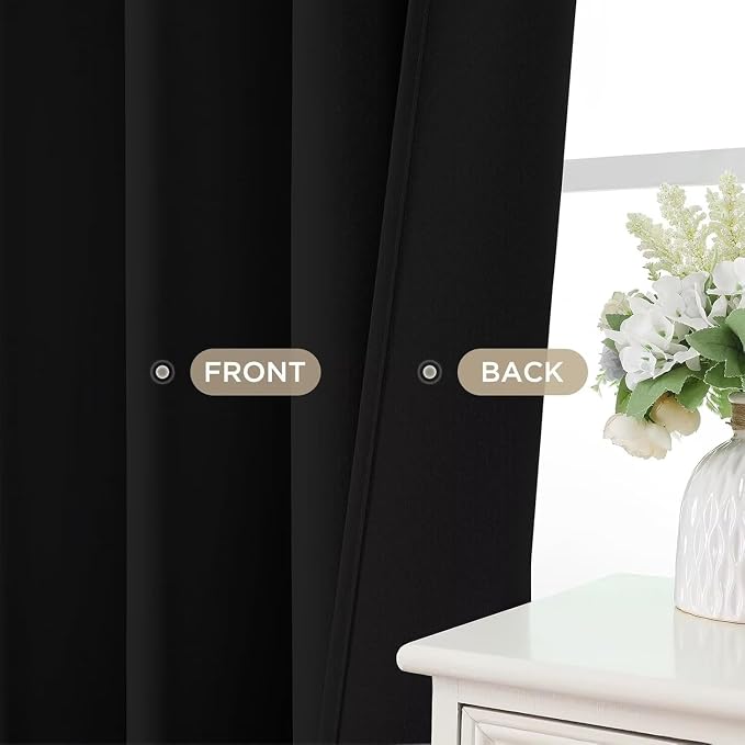 Joydeco 90 Inch Blackout Curtains - Image 5