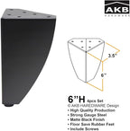 Set of 4 Classic Style Sofa Cabinet Tables - Image 2