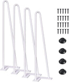SMARTSTANDARD 16 Inch Heavy Duty Hairpin Furniture Legs, Metal Home DIY Projects by SMARTSTANDARD